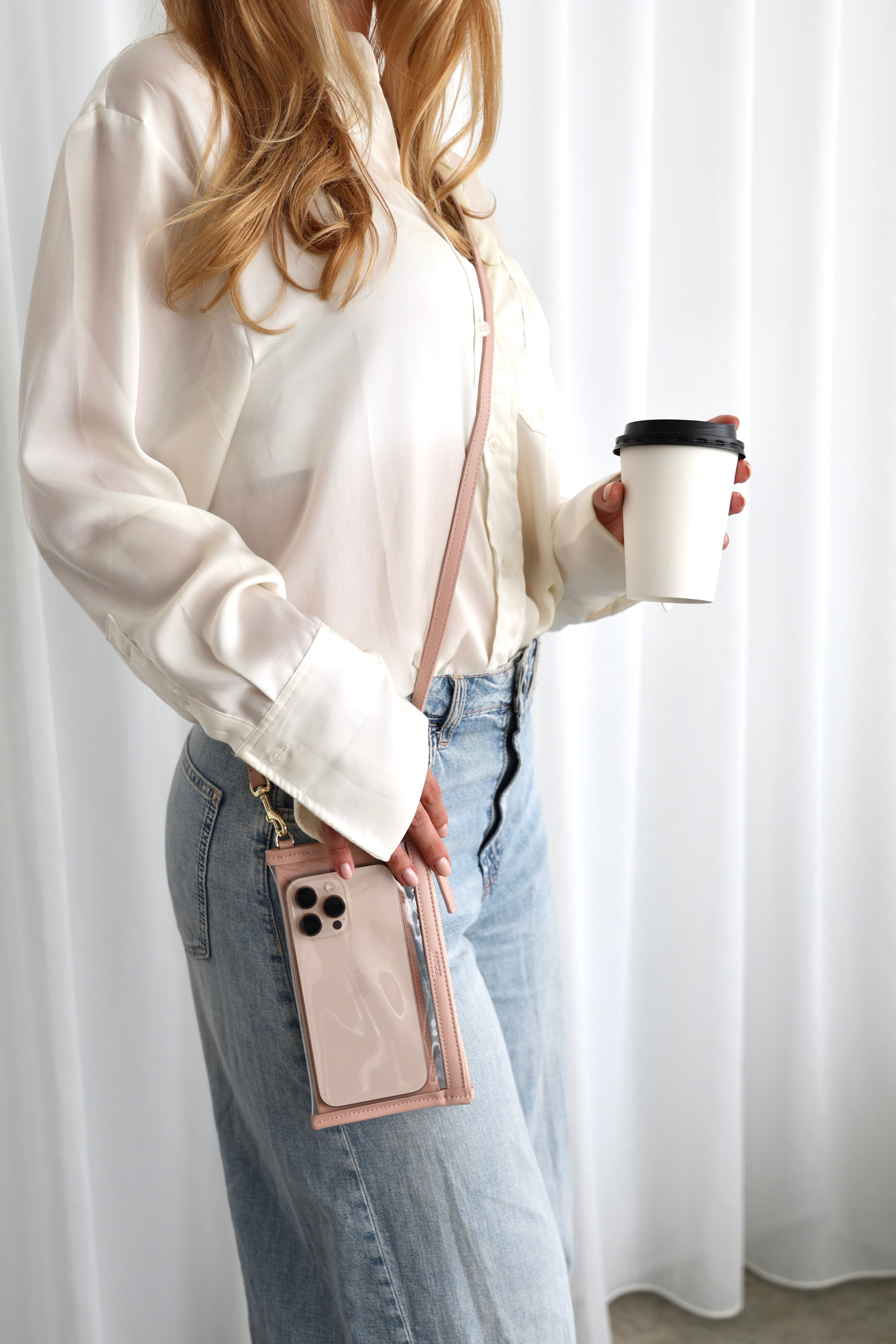 Everyday Crossbody - Nude Pink