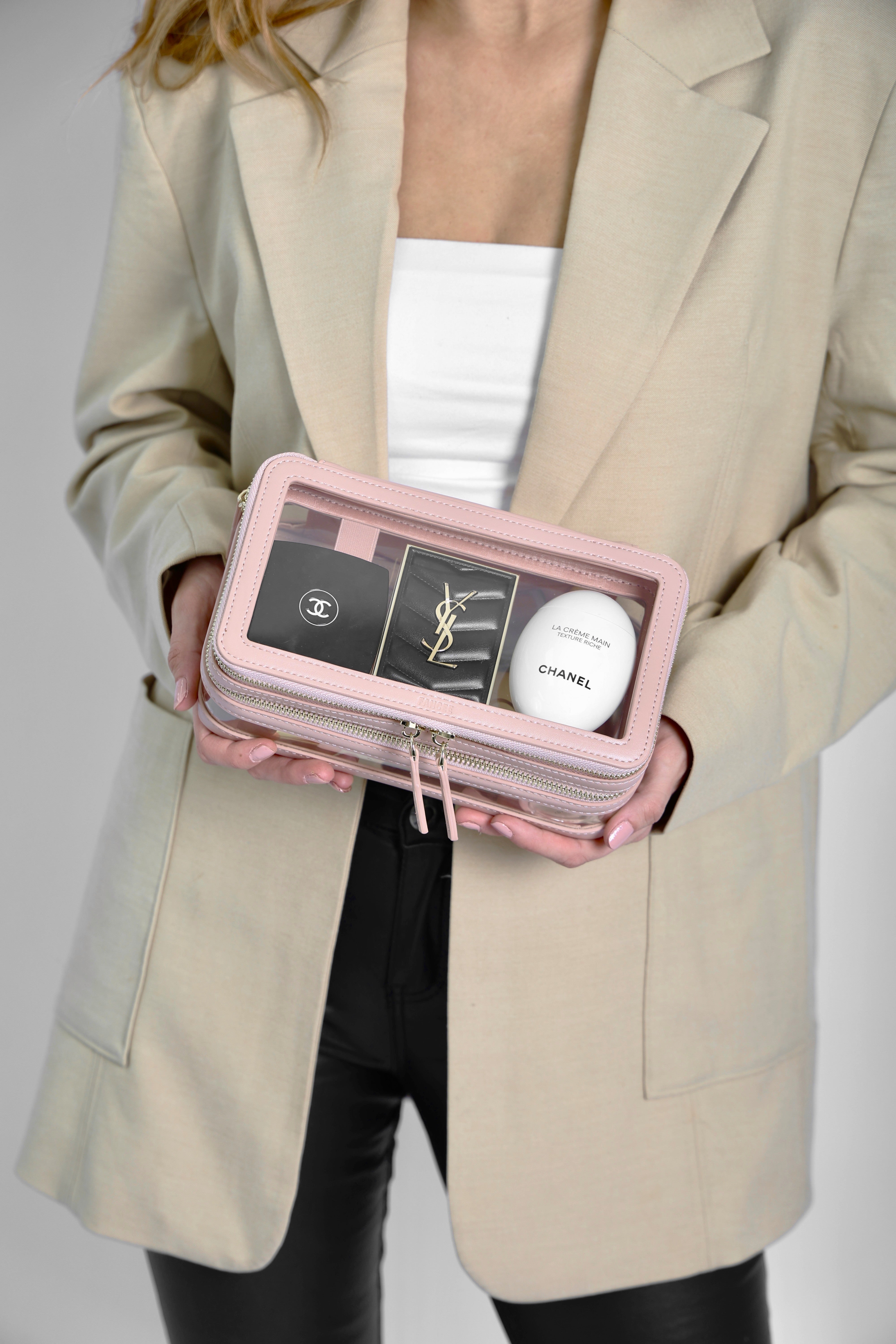 Travel Beauty Case - Nude Pink