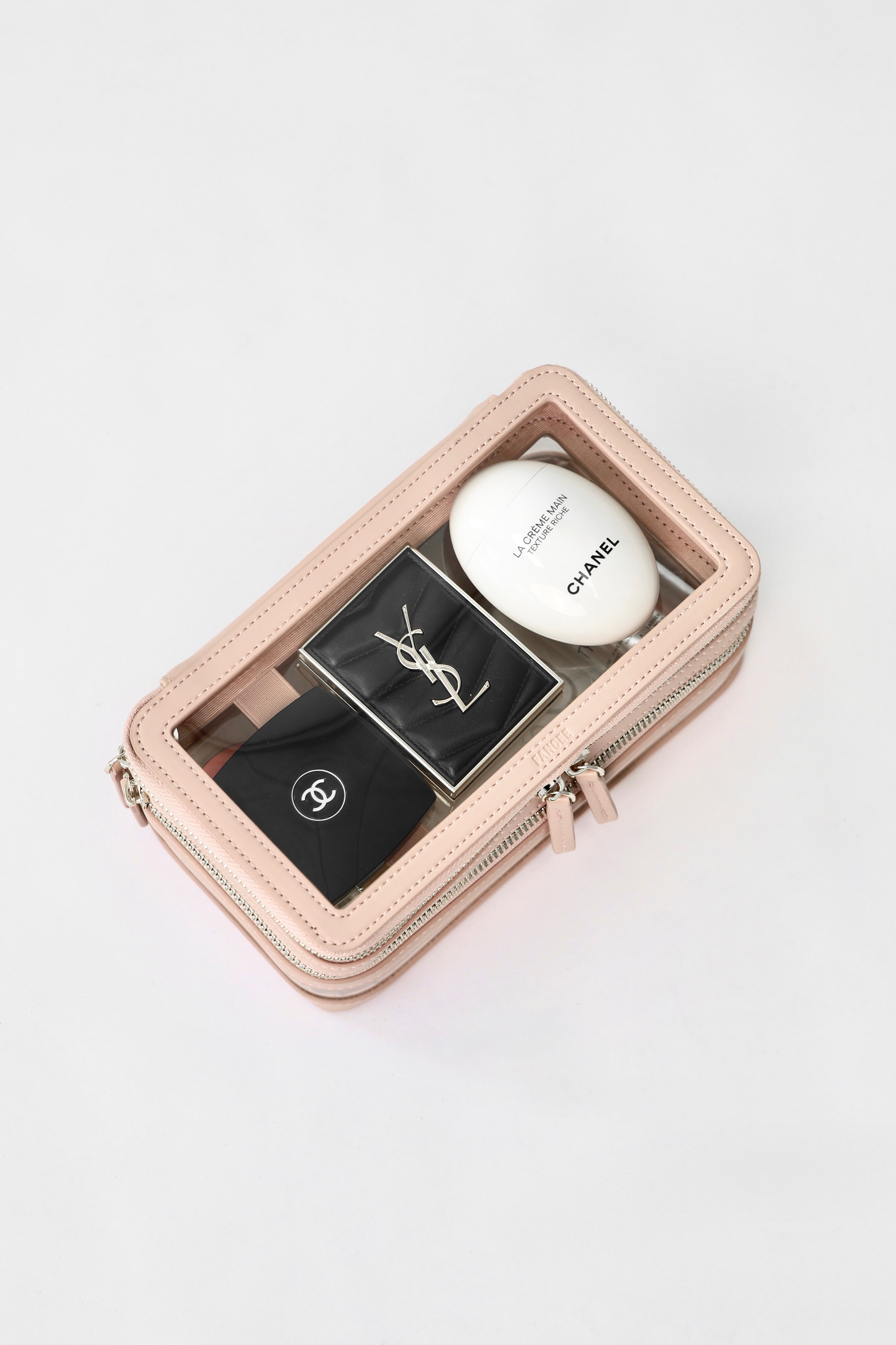 Travel Beauty Case  - Nude Pink